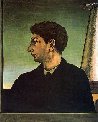 自画像 Self Portrait (1911; Paris,France                     )，乔治·德·基里科