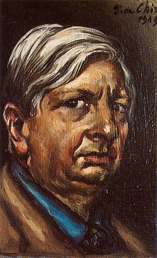 自画像 Self Portrait (1949; Rome,Italy                     )，乔治·德·基里科