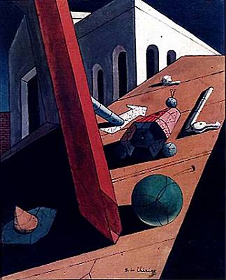 国王的邪恶天才 The Evil Genius of a King (1915; Paris,France                     )，乔治·德·基里科