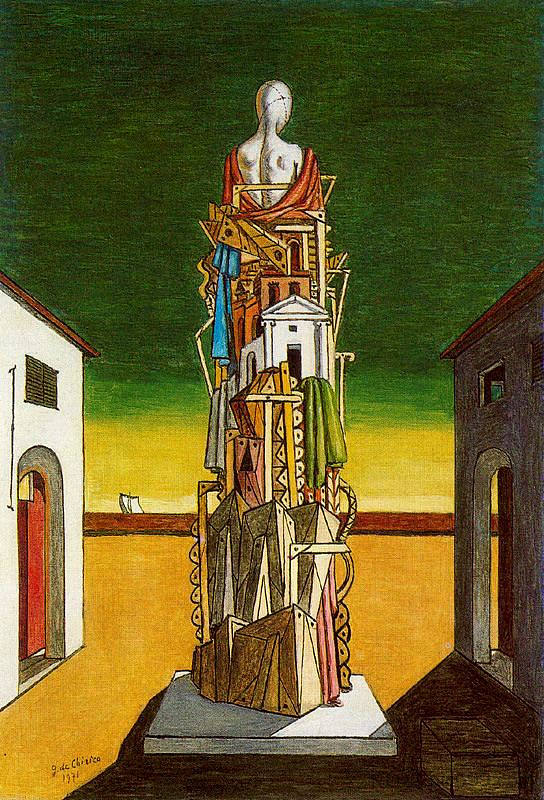 伟大的玄学家 The Great Metaphysician (1971; Rome,Italy  )，乔治·德·基里科