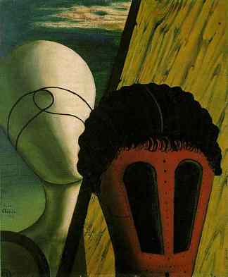 两个头 Two Heads (1918; Rome,Italy                     )，乔治·德·基里科