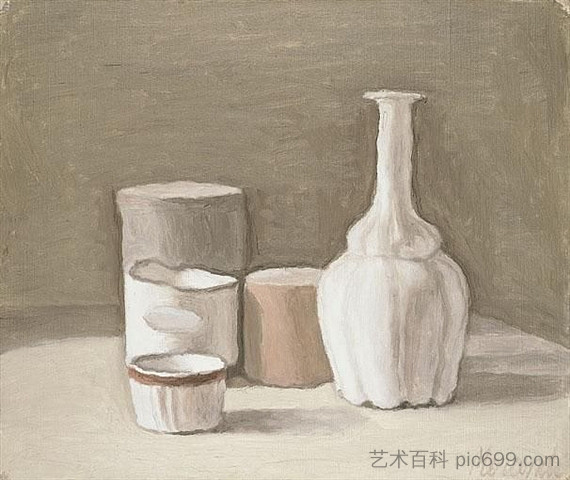 静物画 Natura Morta (1951)，乔治·莫兰迪