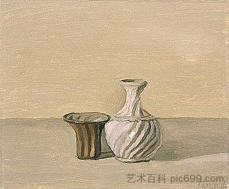 静物画 Natura Morta (1955)，乔治·莫兰迪