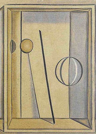 静物画 Still Life (1916)，乔治·莫兰迪