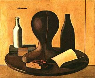 静物画 Still Life (1918)，乔治·莫兰迪