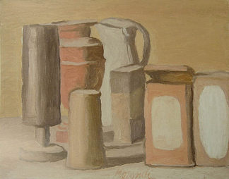 静物画 Still Life (1949)，乔治·莫兰迪