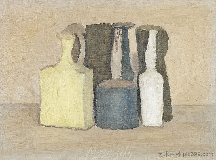 静物画 Still Life (1949)，乔治·莫兰迪