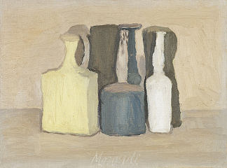 静物画 Still Life (1949)，乔治·莫兰迪