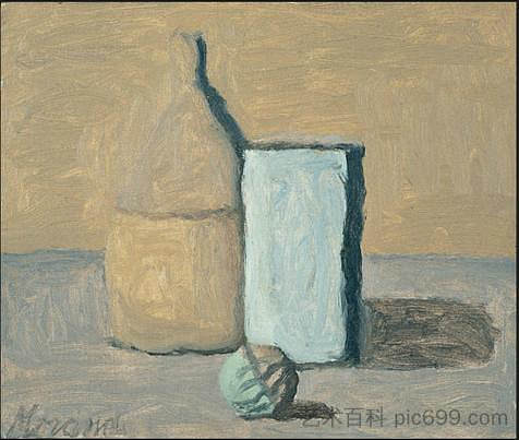 静物画 Still Life (1964)，乔治·莫兰迪