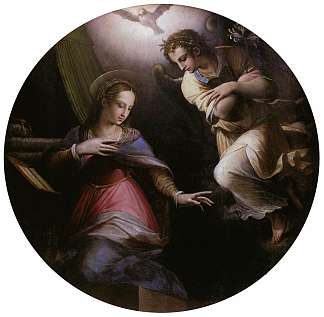 天使报喜 The Annunciation (1570 – 1571)，乔治·瓦萨里