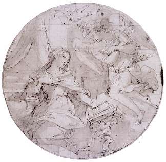 天使报喜 The Annunciation (1570 – 1571)，乔治·瓦萨里