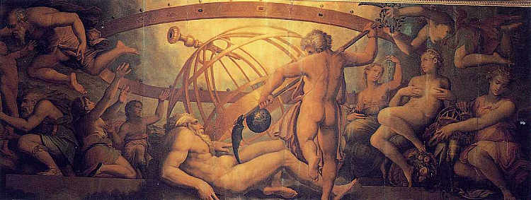 土星对天王星的残缺 The Mutilation of Uranus by Saturn,乔治·瓦萨里