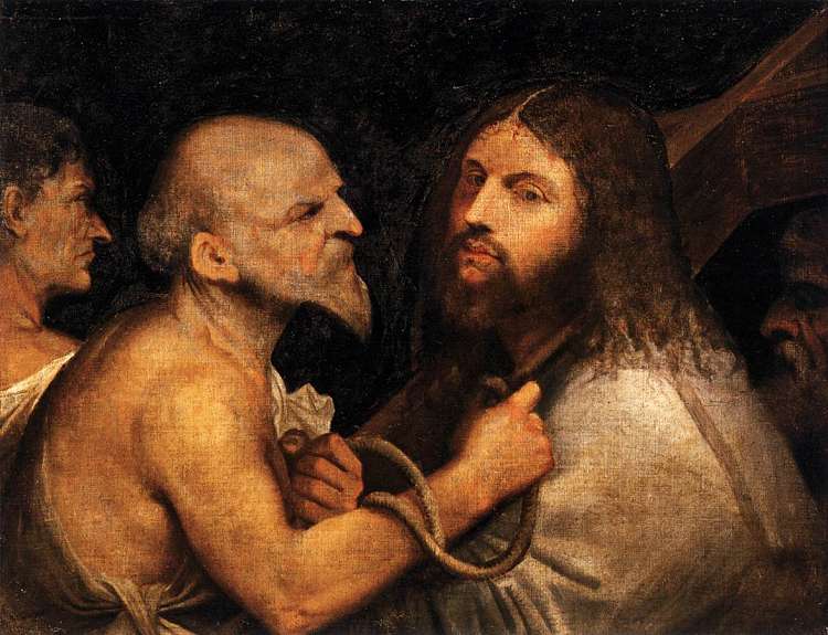 背负十字架的基督 Christ Carrying the Cross (1506 - 1507)，乔尔乔内