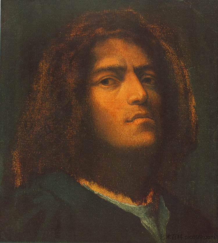 自画像 Self-portrait (1510)，乔尔乔内