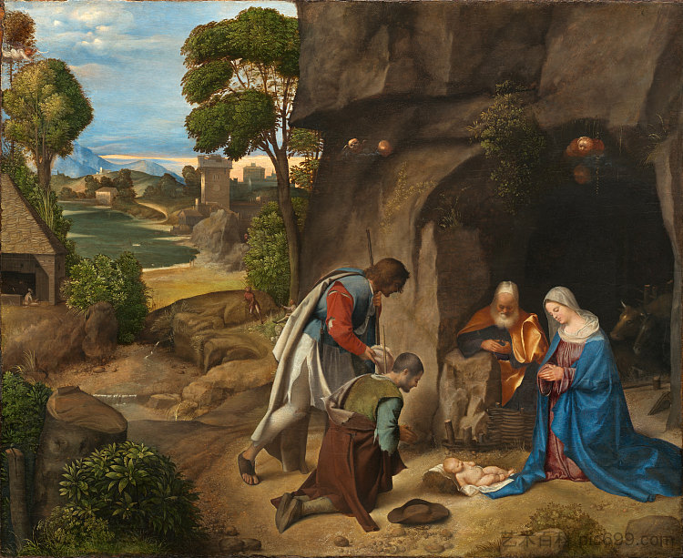 牧羊人的崇拜 The Adoration of the Shepherds (1505 - 1510),乔尔乔内