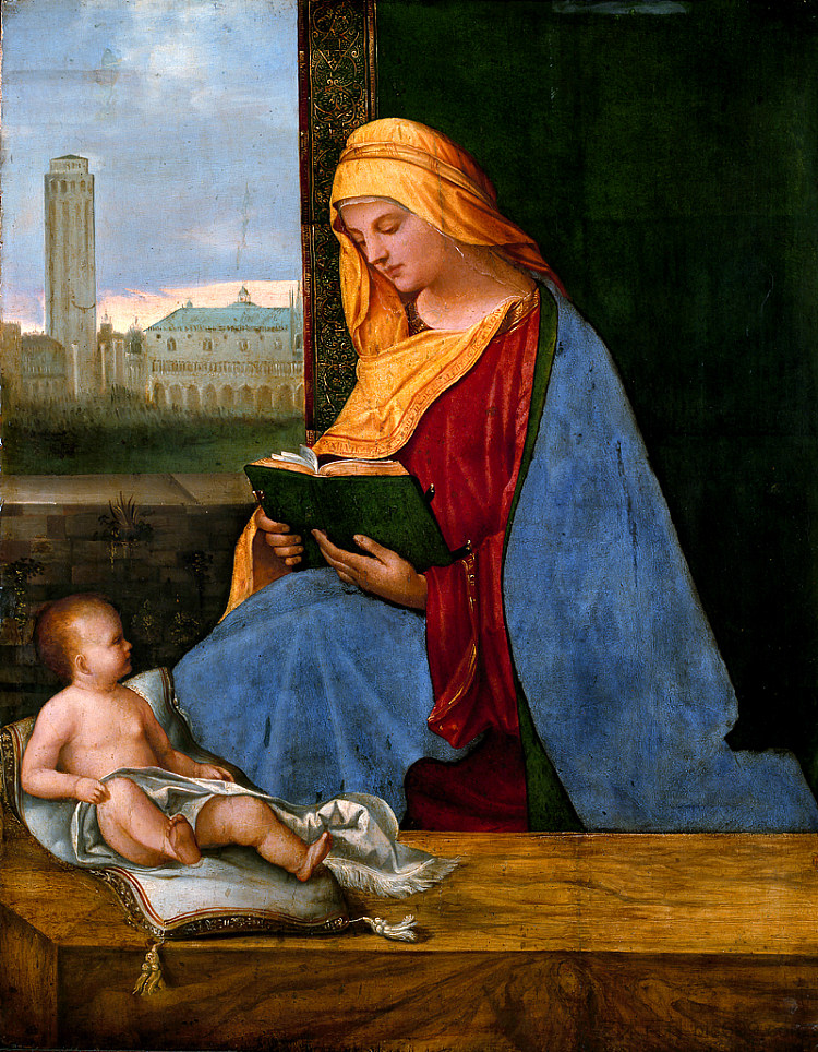 圣母子(塔拉德麦当娜) Virgin and Child (The Tallard Madonna) (c.1510),乔尔乔内