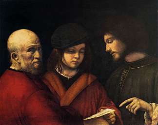人类的三个时代 The Three Ages of Man (1500 – 1501)，乔尔乔内