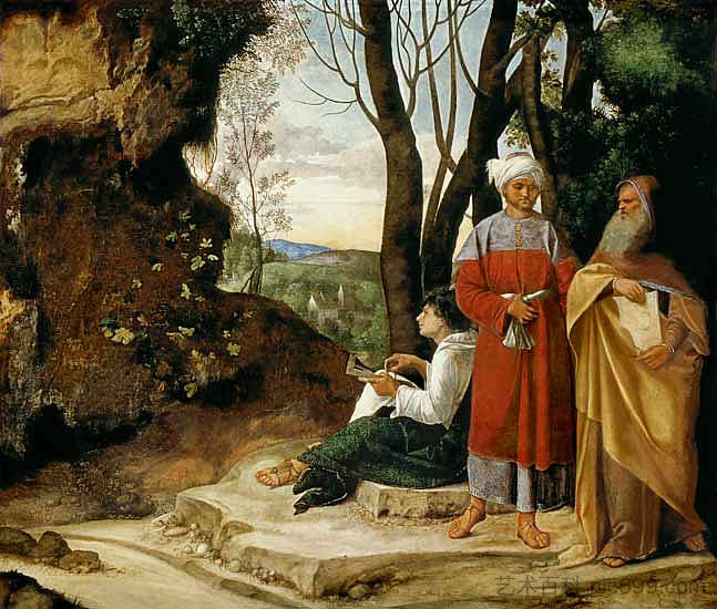 三位哲学家 The Three Philosophers (1508 - 1509),乔尔乔内