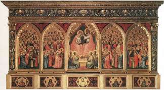 巴龙切利息肉 Baroncelli Polyptych (c.1334)，乔托·迪·邦多内