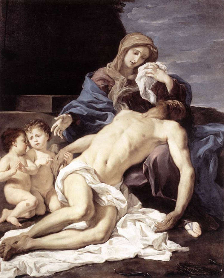 可惜 Pietà (c.1667),乔瓦尼·巴蒂斯塔·高利