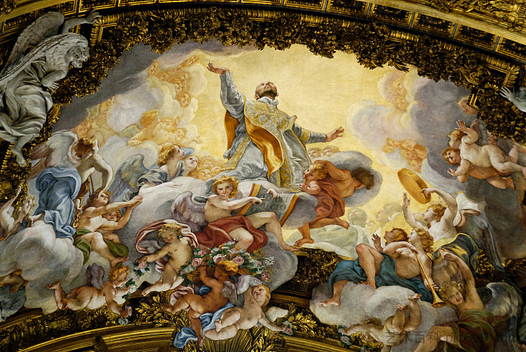 圣依纳爵的神化 The Apotheosis of St. Ignatius，乔瓦尼·巴蒂斯塔·高利