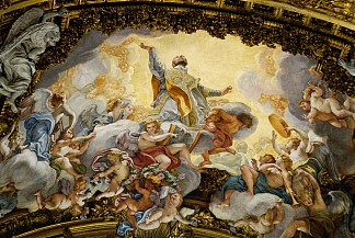 圣依纳爵的神化 The Apotheosis of St. Ignatius，乔瓦尼·巴蒂斯塔·高利