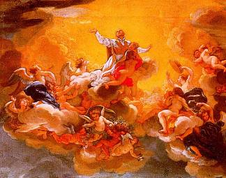 圣依纳爵的神化 The Apotheosis of St. Ignatius (1685)，乔瓦尼·巴蒂斯塔·高利