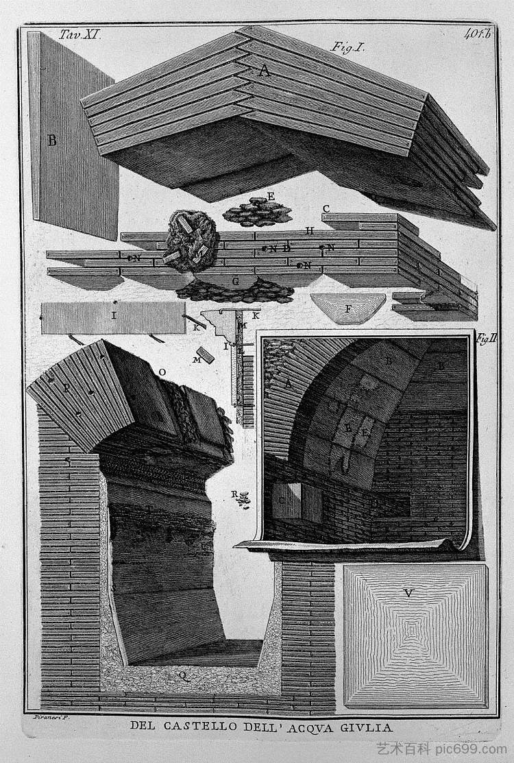施工细节 Construction details，乔瓦尼·巴蒂斯塔·皮拉内西