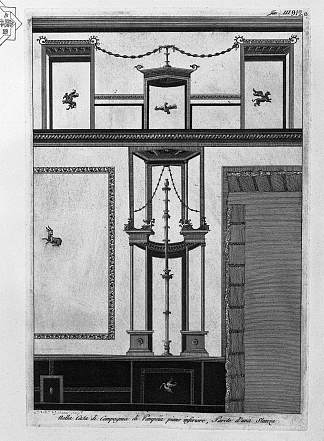 装饰在庞贝城乡间别墅的几个现有凸轮中 Decorated in several existing cams in their country house in Pompeii，乔瓦尼·巴蒂斯塔·皮拉内西