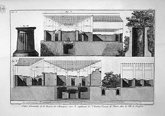 庞贝城外科医生的平面图 Floor Plan of the Surgeon at Pompeii，乔瓦尼·巴蒂斯塔·皮拉内西