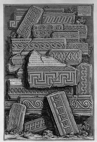 塔奎尼亚伊特鲁里亚墓的楣板 Friezes of Etruscan tombs of Tarquinia，乔瓦尼·巴蒂斯塔·皮拉内西