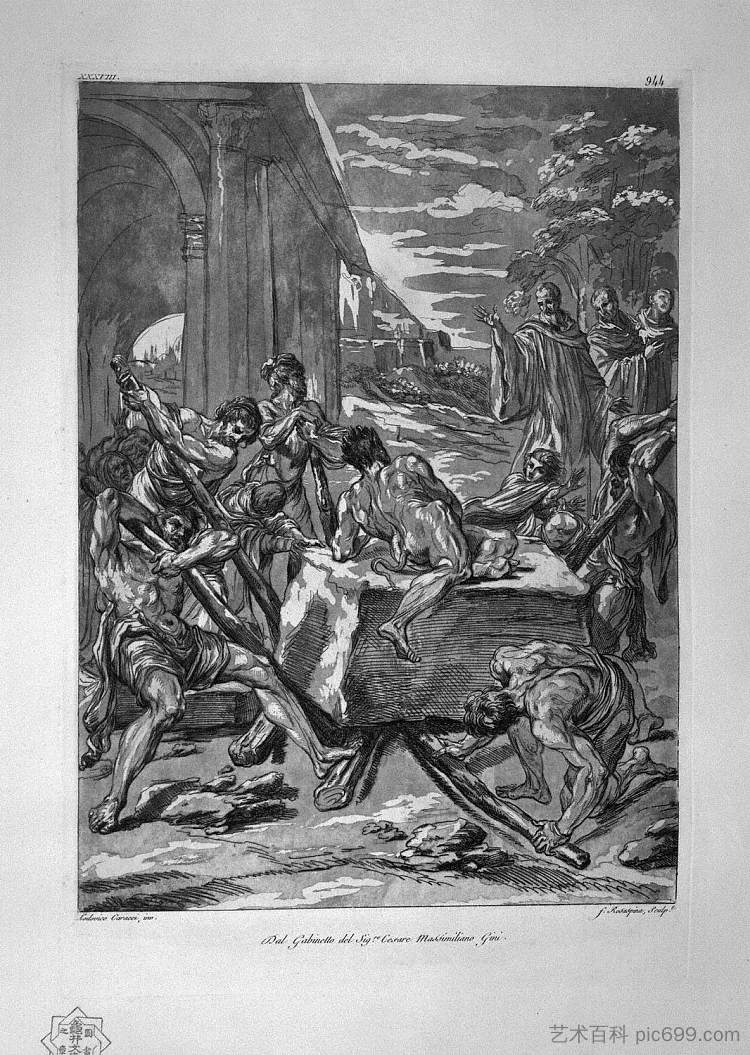 葬礼队伍,圣母 Funeral procession, the Blessed Virgin,乔瓦尼·巴蒂斯塔·皮拉内西