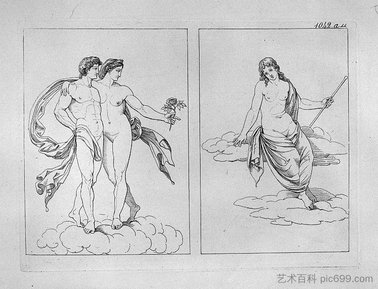 双子座和处女座 Gemini and Virgo，乔瓦尼·巴蒂斯塔·皮拉内西