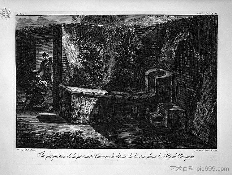 小酒馆内 Inside the tavern，乔瓦尼·巴蒂斯塔·皮拉内西