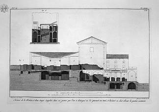 两层楼房平面图 Plan of a two-story house，乔瓦尼·巴蒂斯塔·皮拉内西