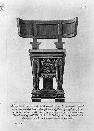 同一主席的招股说明书 Prospectus of the same chair，乔瓦尼·巴蒂斯塔·皮拉内西