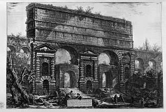 内罗尼亚尼渡槽遗迹 Remains of aqueducts Neroniani，乔瓦尼·巴蒂斯塔·皮拉内西