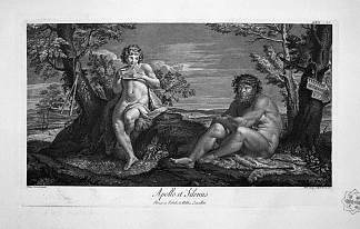 阿波罗和西勒努斯 Apollo and Silenus，乔瓦尼·巴蒂斯塔·皮拉内西