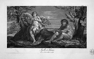 阿波罗和西勒努斯 Apollo and Silenus，乔瓦尼·巴蒂斯塔·皮拉内西