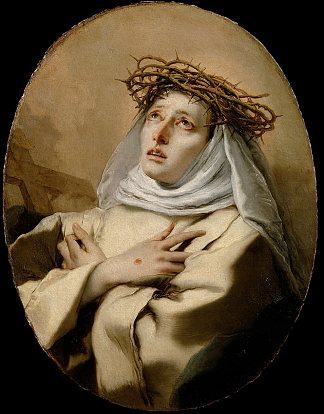 锡耶纳的圣凯瑟琳 St. Catherine of Siena (1746)，乔万尼·巴蒂斯塔·提埃波罗