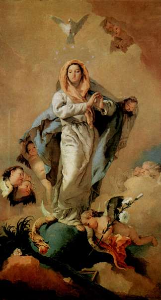 圣母无原罪 The Immaculate Conception (1767 – 1768)，乔万尼·巴蒂斯塔·提埃波罗