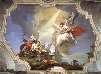 以撒的牺牲 The Sacrifice of Isaac (1726 – 1729)，乔万尼·巴蒂斯塔·提埃波罗