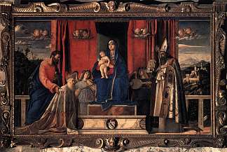 巴尔巴里戈祭坛画 Barbarigo Altarpiece (1488)，乔凡尼·贝利尼