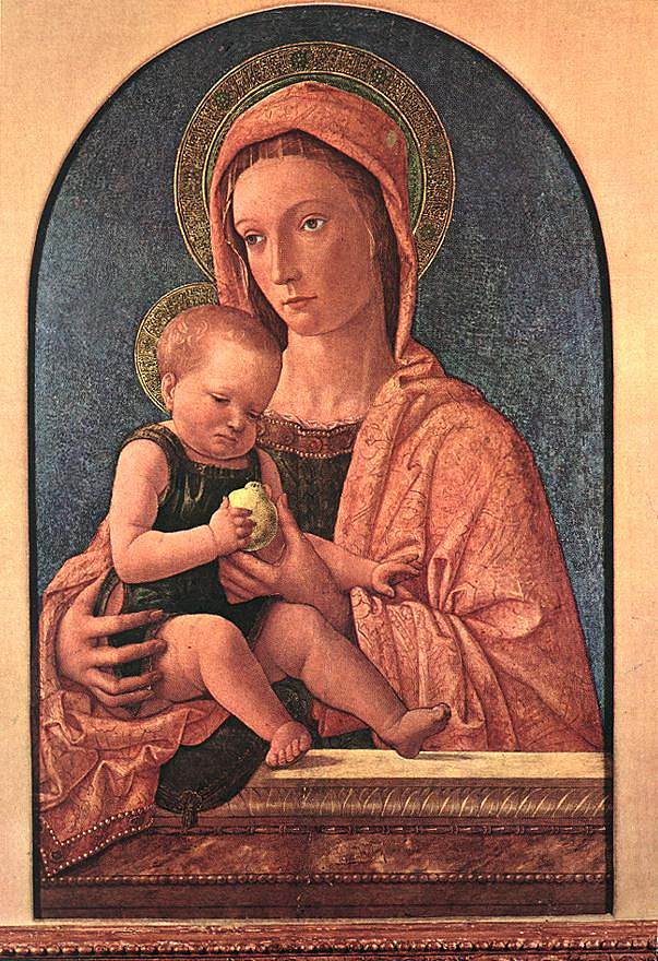 麦当娜和孩子 Madonna and Child (1460 - 1464)，乔凡尼·贝利尼
