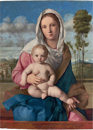 风景中的麦当娜和孩子 Madonna and Child in a landscape (1508)，乔凡尼·贝利尼