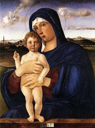 麦当娜与祝福的孩子 Madonna with Blessing Child (1475 – 1480)，乔凡尼·贝利尼