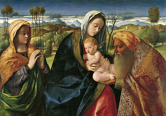 神圣对话 Holy Conversation (1505 – 1510)，乔凡尼·贝利尼