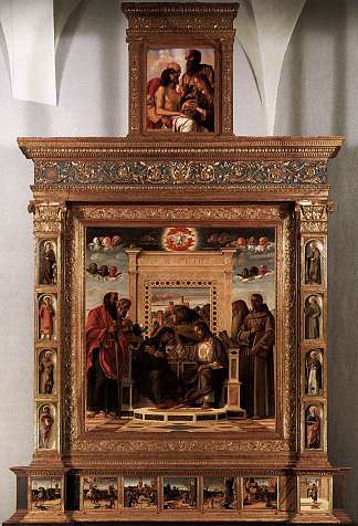 佩萨罗祭坛画 Pesaro Altarpiece (1471 – 1474)，乔凡尼·贝利尼
