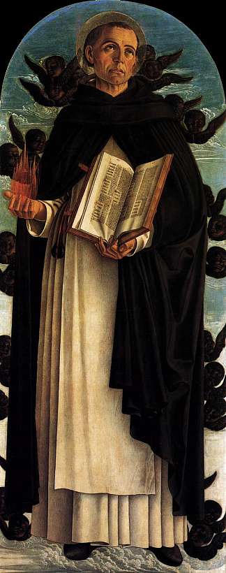 圣文森佐·费雷里的息肉 Polyptych of San Vincenzo Ferreri (1464 – 1468)，乔凡尼·贝利尼