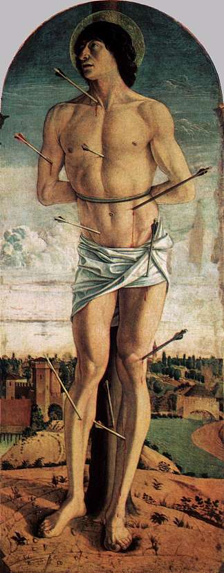 圣文森佐·费雷里的息肉 Polyptych of San Vincenzo Ferreri (1464 – 1468)，乔凡尼·贝利尼